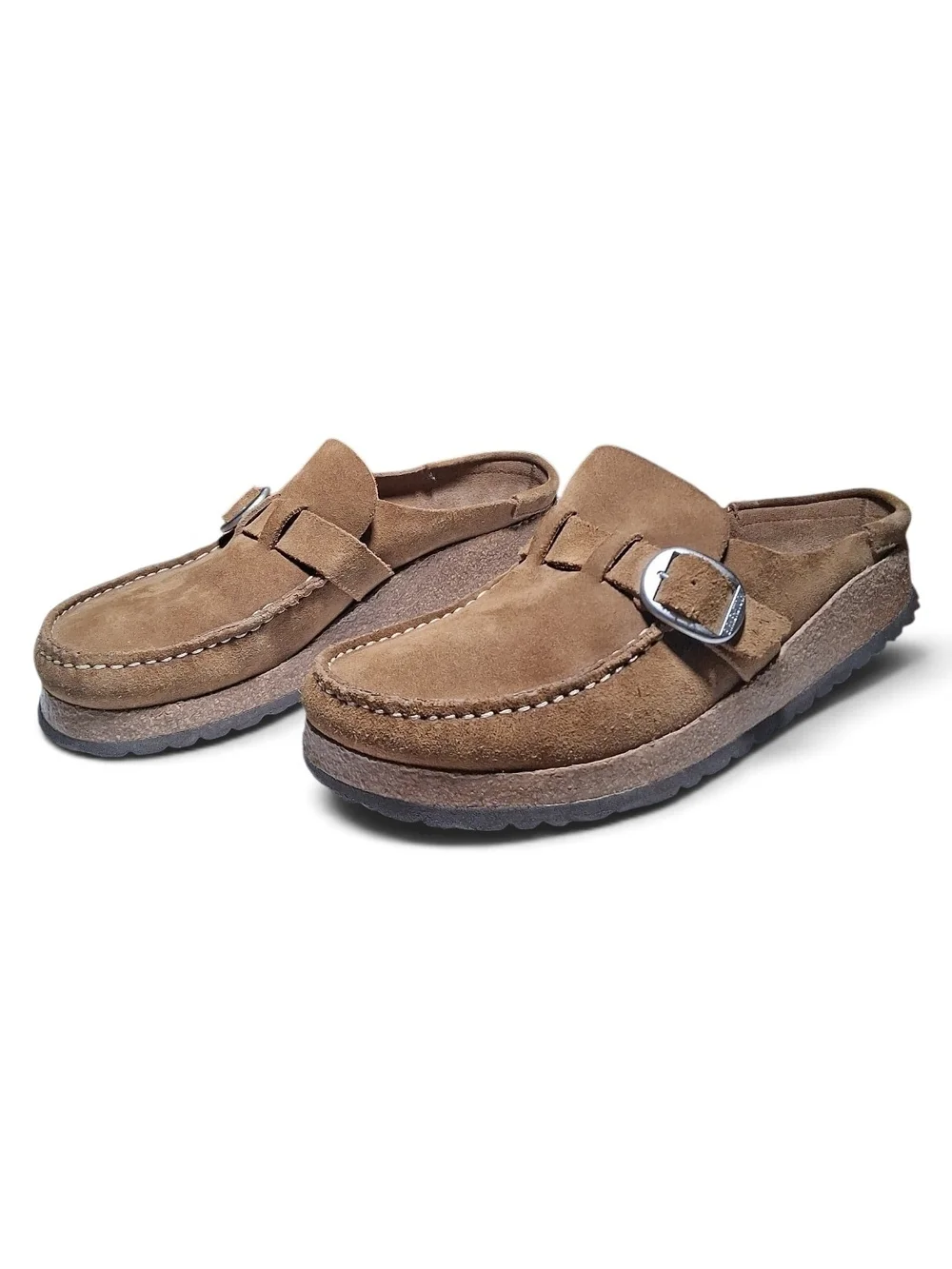 Birkenstock Women's Buckley Leather Suede Tea Color EU Size 40 US Size 9-9.5